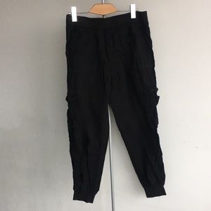 Garage Cargo Cotton Sweatpants - Black